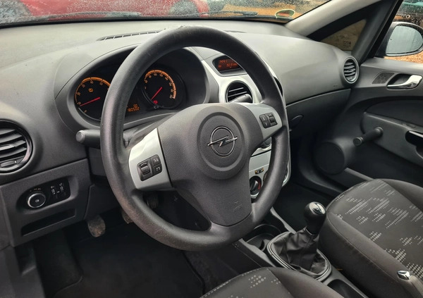 Opel Corsa cena 17499 przebieg: 180501, rok produkcji 2014 z Radzyń Chełmiński małe 596
